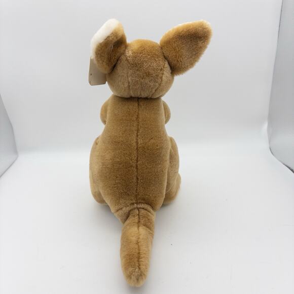 BJ Toy Company, Inc. Plush 10.5" Kangaroo with Baby Joey in Pouch - Picture 5 of 9